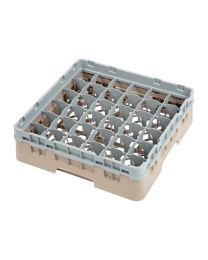 Cambro Camrack vaatwaskorf met 36 compartimenten max. glashoogte 9,2cm