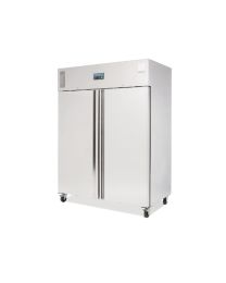 Polar U-serie professionele 2-deurs vriezer RVS 1300L