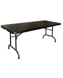 Bolero inklapbare tafel zwart 183cm