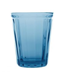 Olympia Cabot glazen tumbler blauw 26cl (6 stuks)