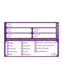 PuraCycle herbruikbare allergeenlabels (20 stuks)