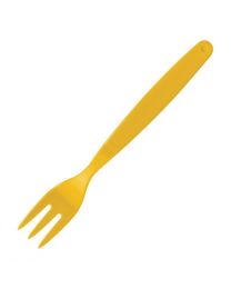 Kristallon vork 17cm geel