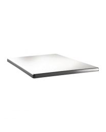 Topalit Classic Line vierkant tafelblad wit 80cm