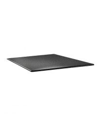 Topalit Smartline vierkant tafelblad antraciet 70cm