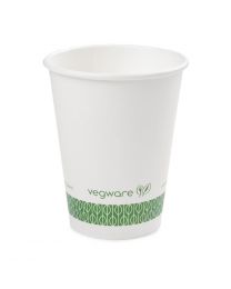 Vegware composteerbare koffiebekers wit 34cl