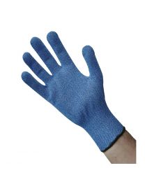 Blauwe snijbestendige handschoen L
