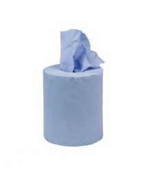 Jantex mini centrefeed handdoekrollen blauw